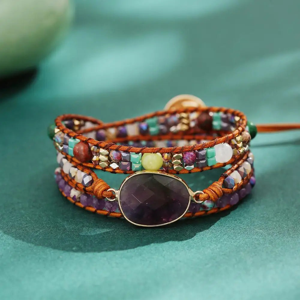 Hematite Balance Wrap
