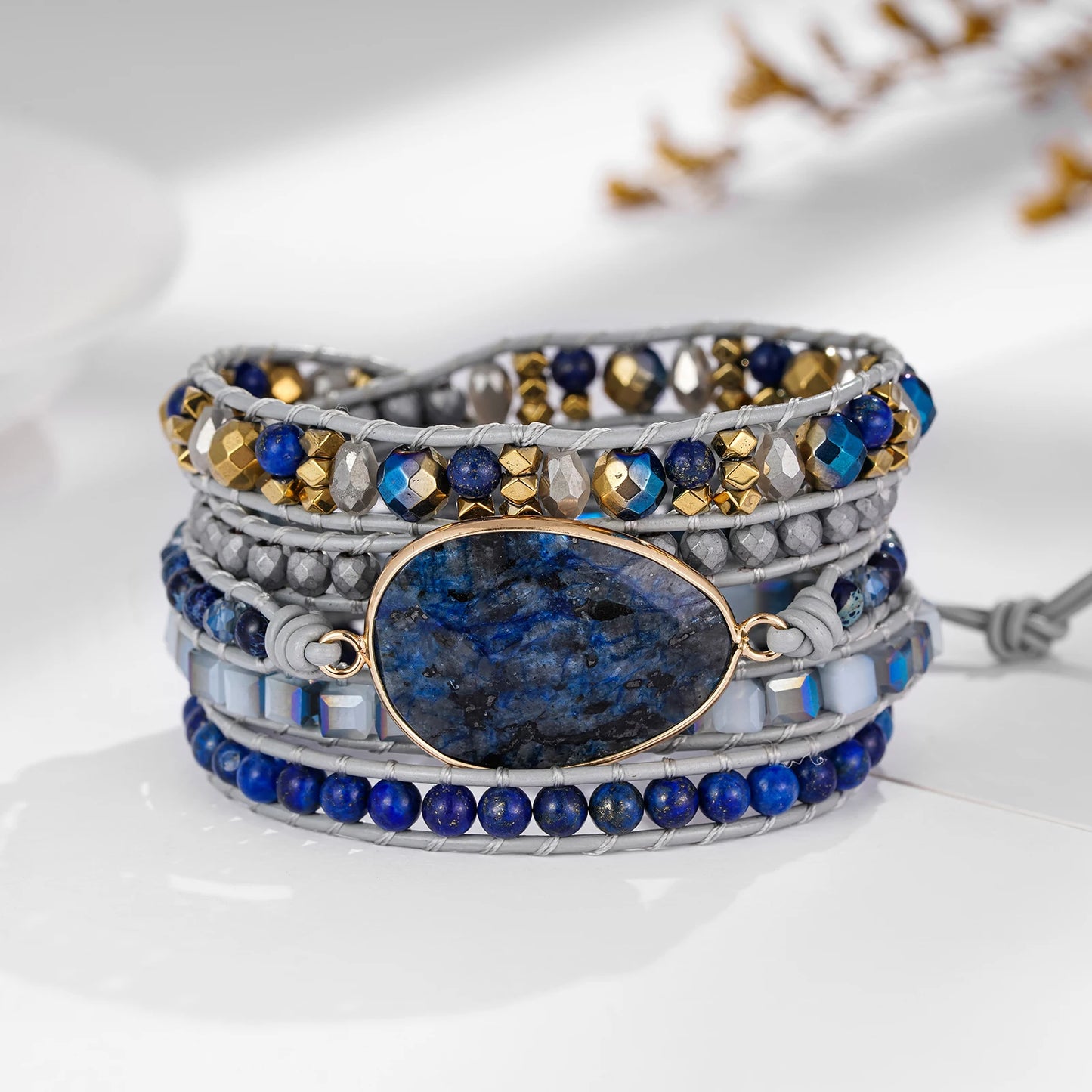 Midnight  Blue Labradorite Wrap