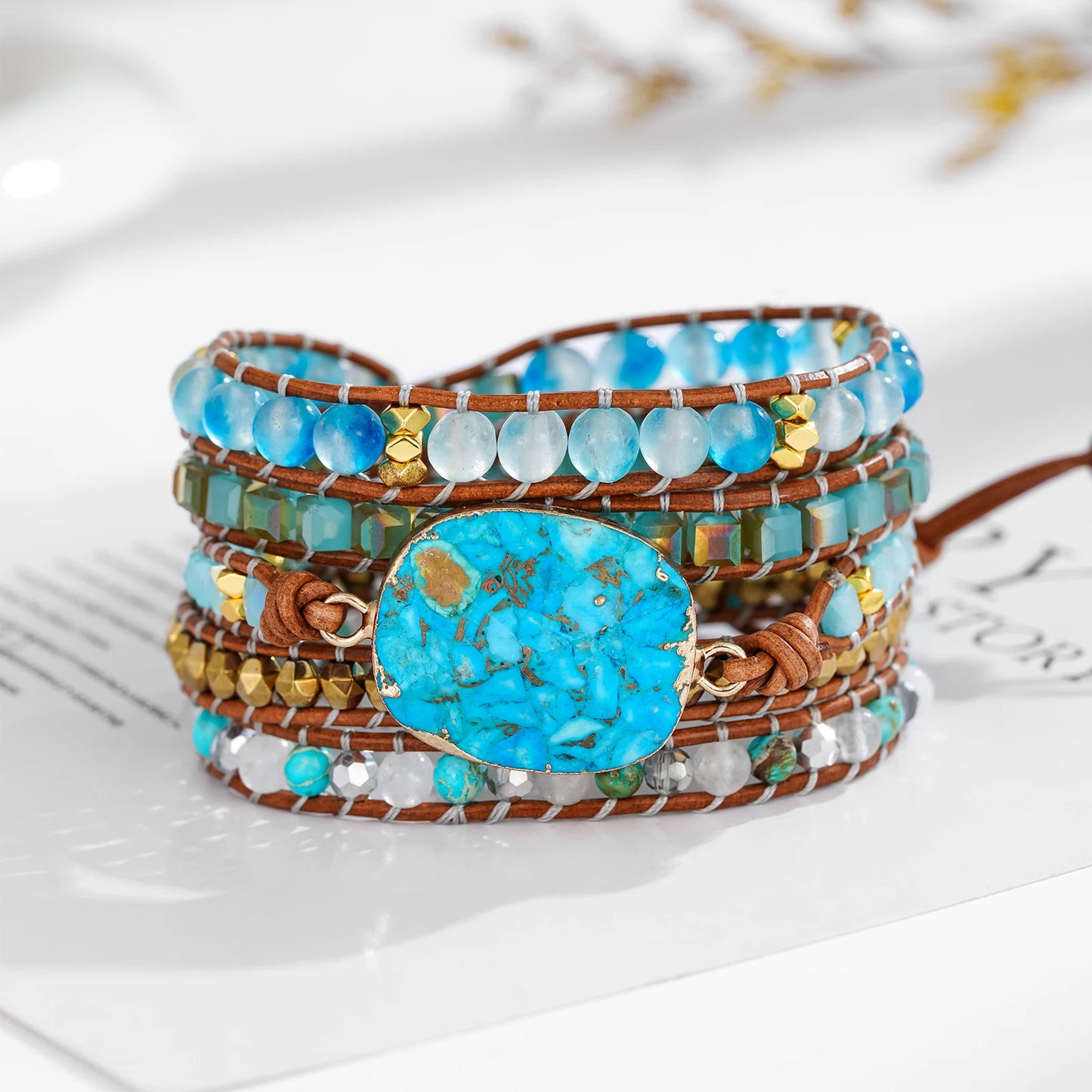Sea Turquoise Wrap